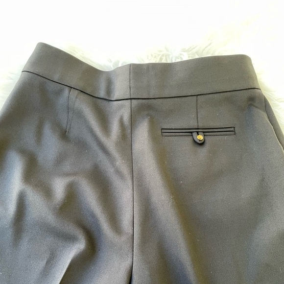 Valentino - Wool Blend Black Pants - Made in Italy- size 4 - Picture 8 of 9